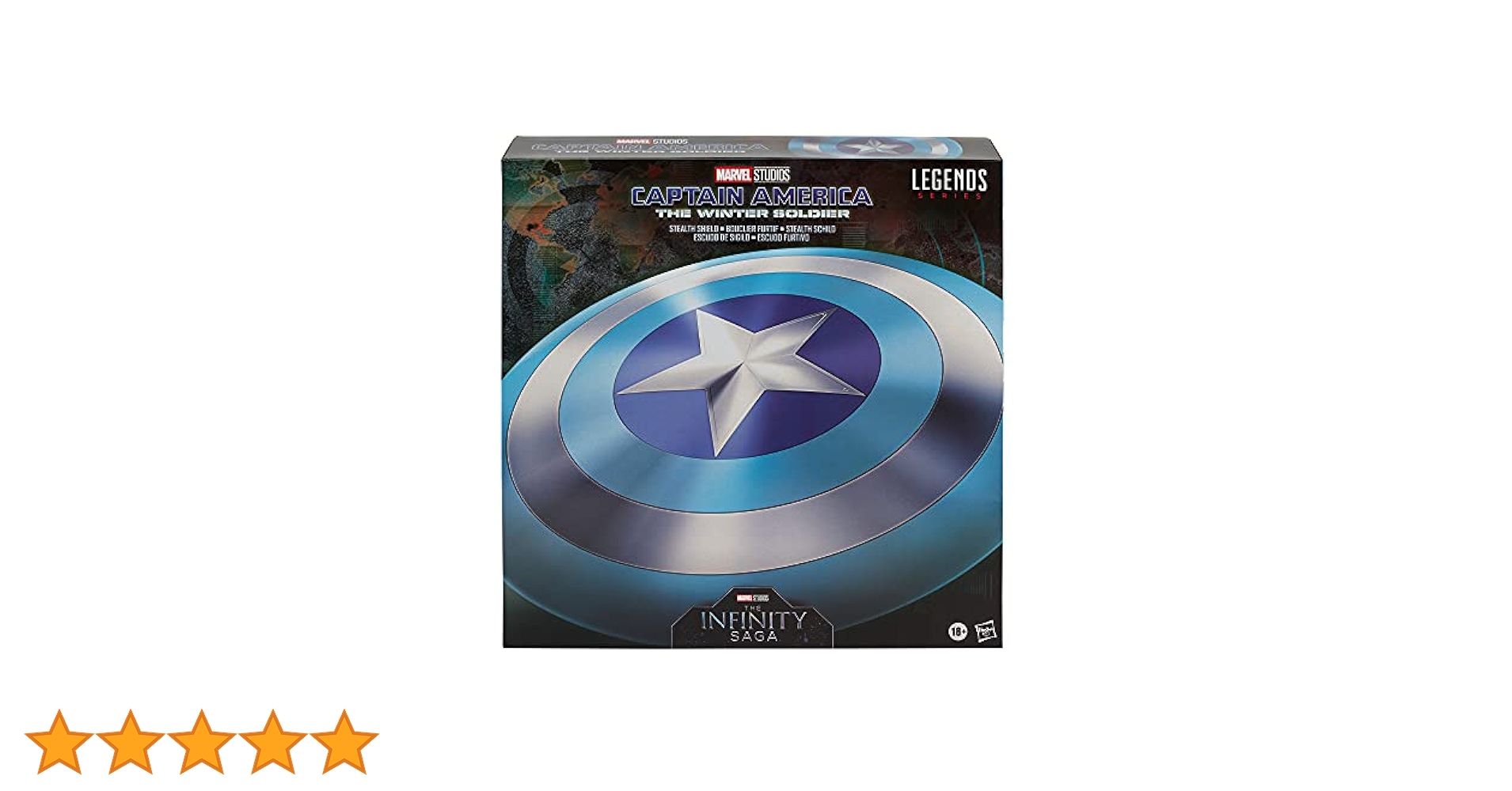 キャプテン・アメリカ シールド MARVEL LEGENDS Amazon.com: Avengers Legends Captain America Shield